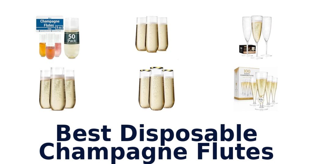 best disposable champagne flutes