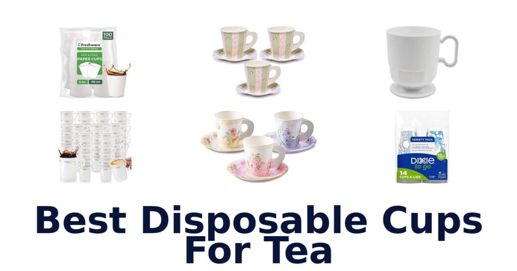 best disposable cups for tea
