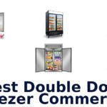 best double door freezer commercial