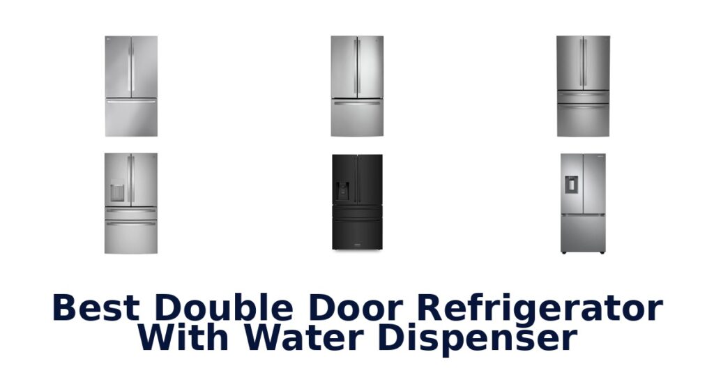 best double door refrigerator with water dispenser