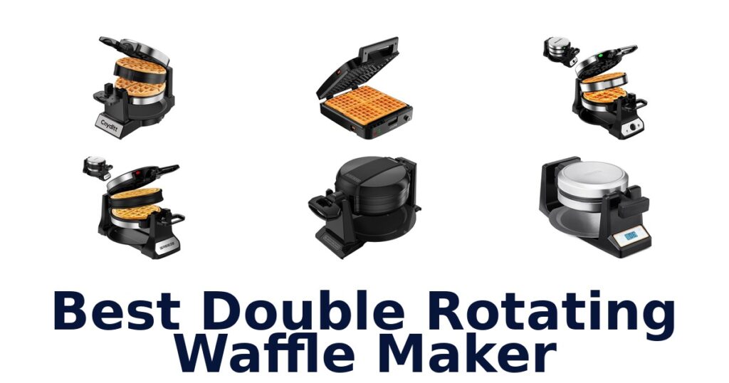 best double rotating waffle maker