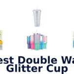 best double wall glitter cup