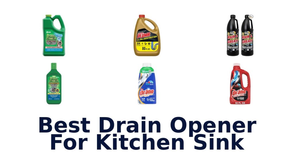 best drain opener for kitchen sink