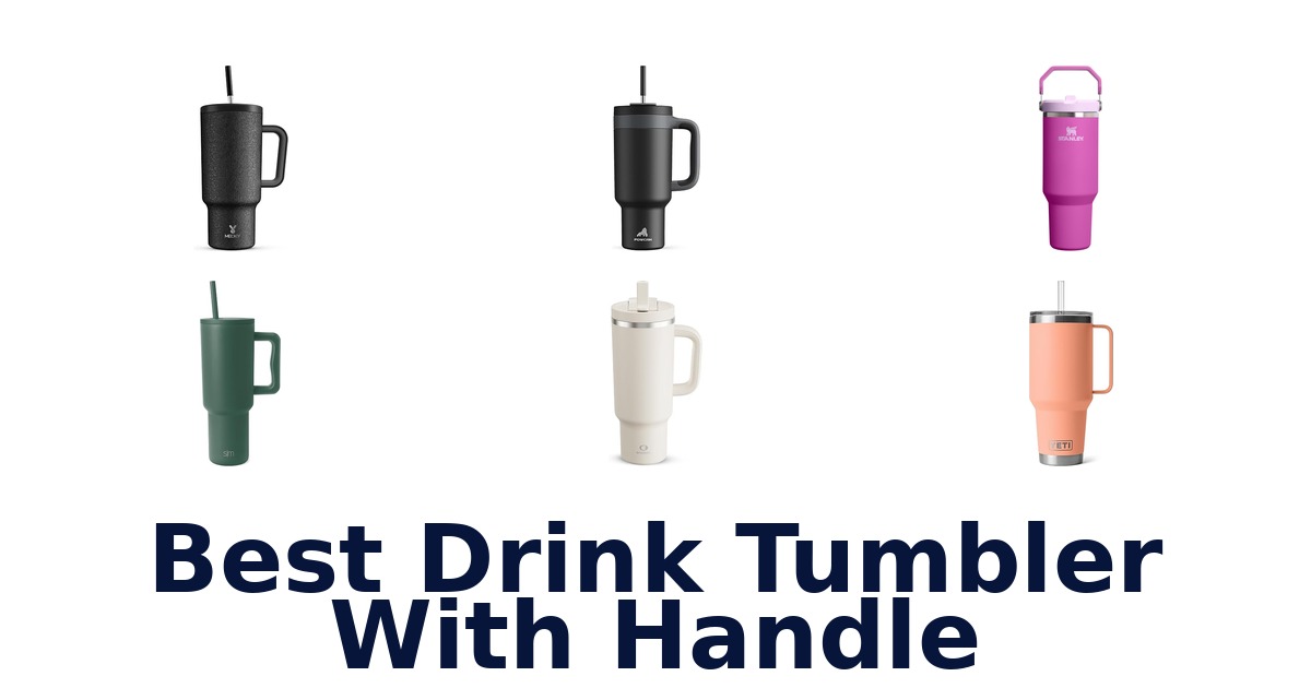 best drink tumbler with handle