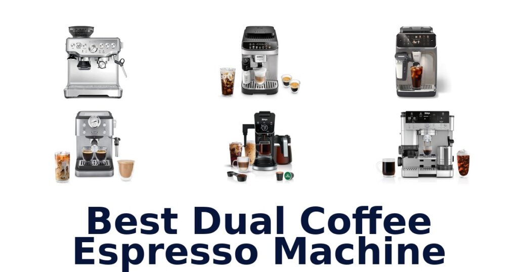 best dual coffee espresso machine