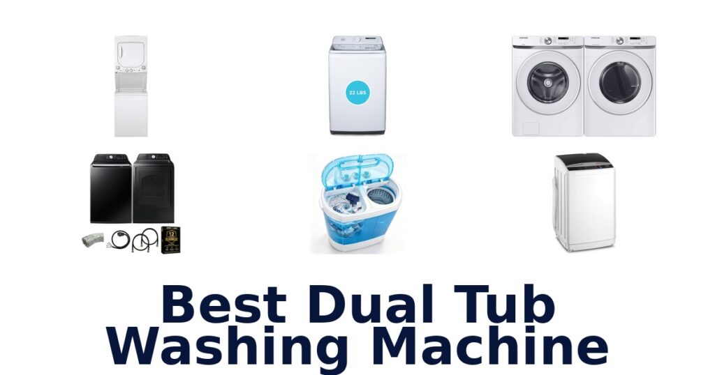 best dual tub washing machine
