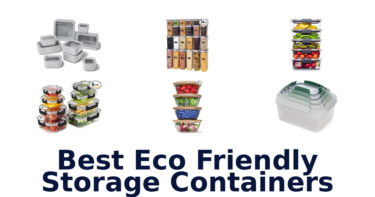 best eco friendly storage containers
