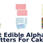 best edible alphabet letters for cakes