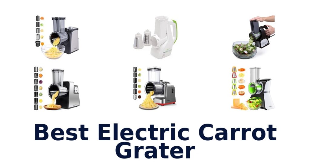 best electric carrot grater
