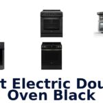 best electric double oven black