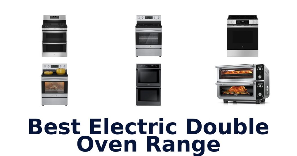 best electric double oven range