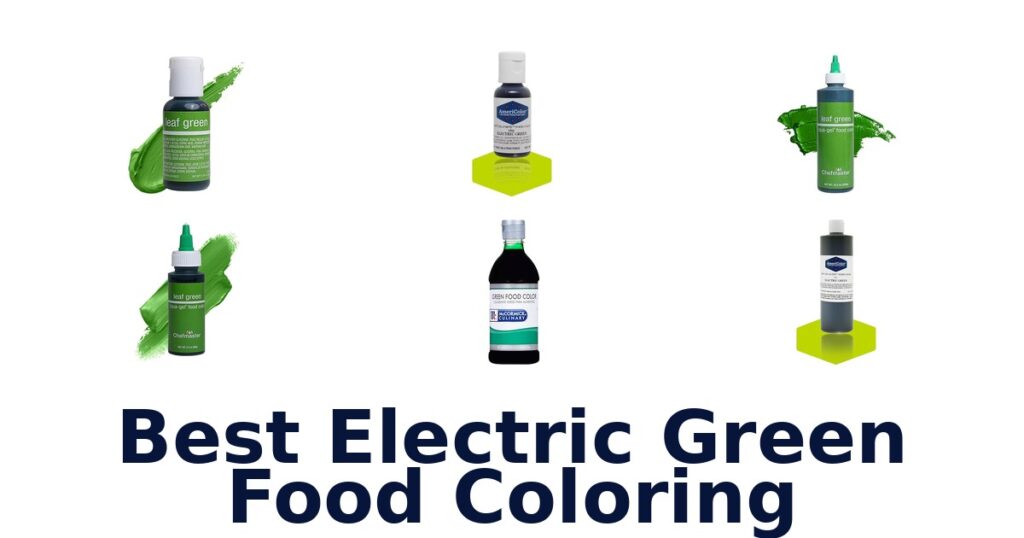 best electric green food coloring
