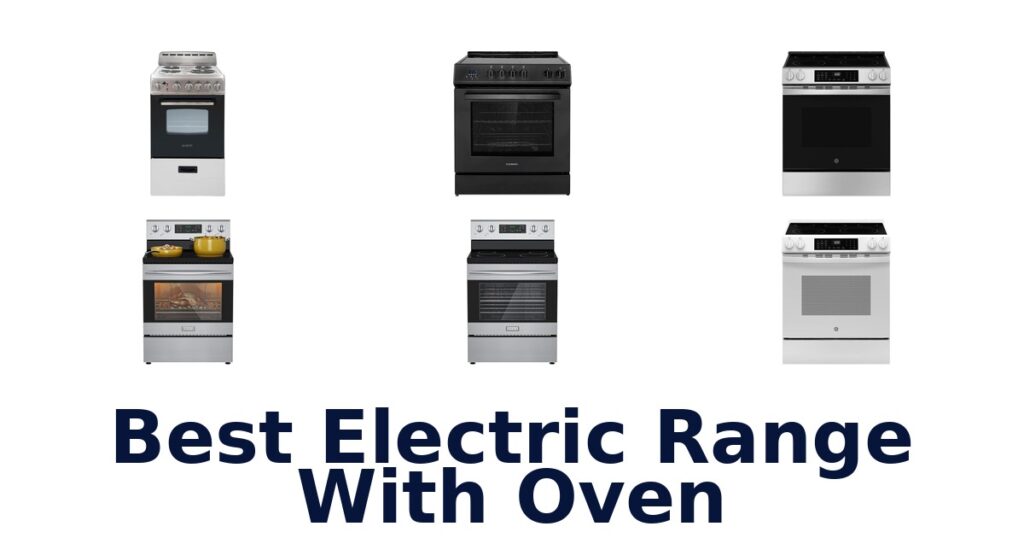 best electric range with oven