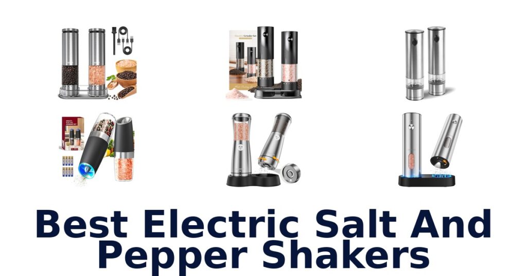 best electric salt and pepper shakers