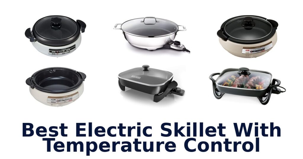 best electric skillet with temperature control
