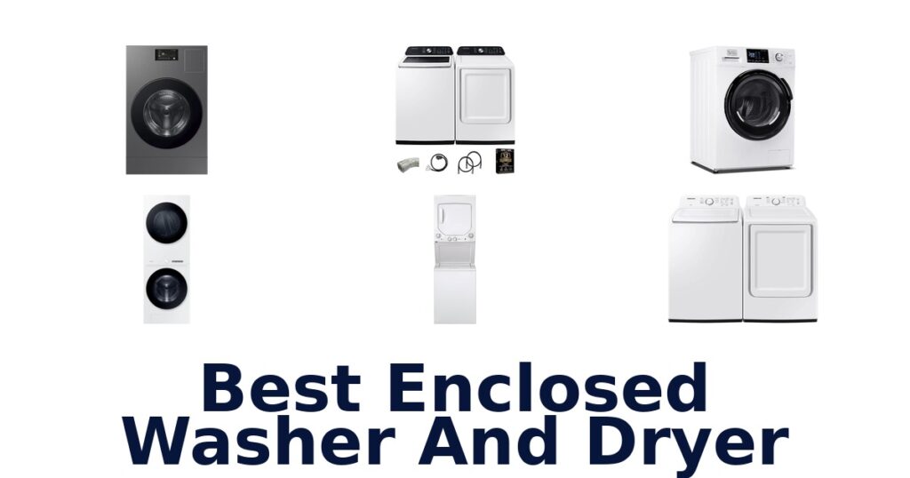 best enclosed washer and dryer