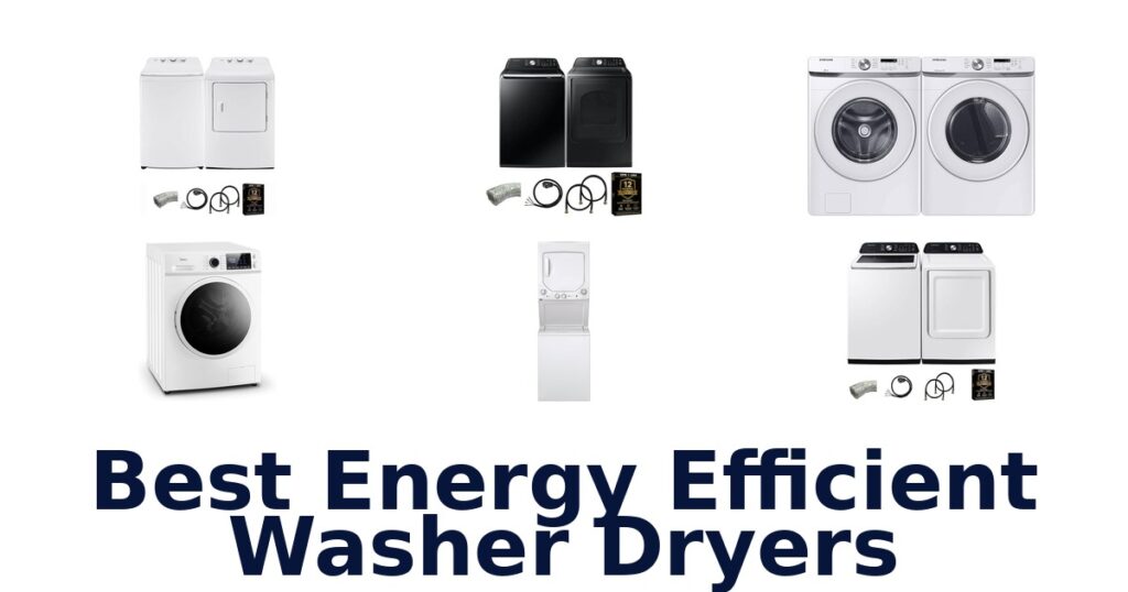 best energy efficient washer dryers