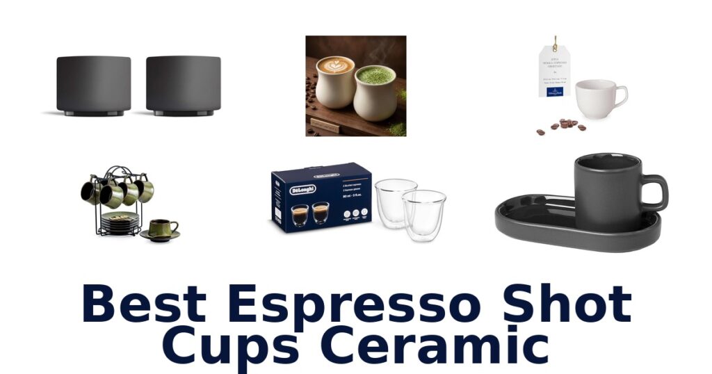 best espresso shot cups ceramic