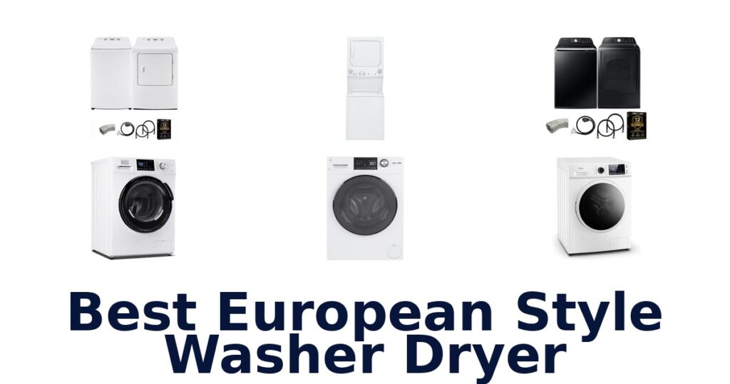best european style washer dryer
