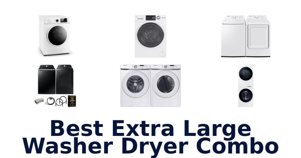 best extra large washer dryer combo