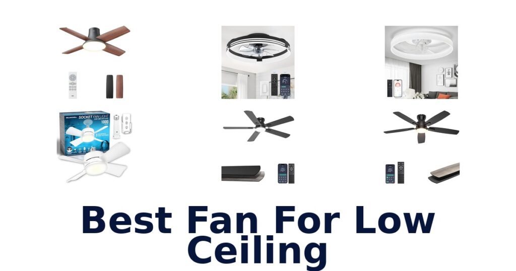 best fan for low ceiling