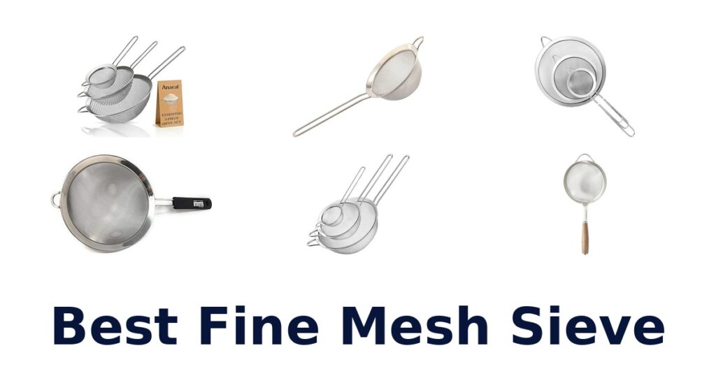 best fine mesh sieve