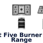 best five burner gas range