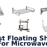 best floating shelf for microwave