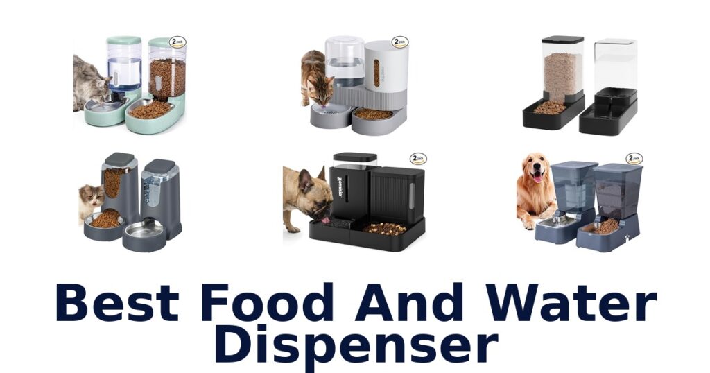 best food and water dispenser