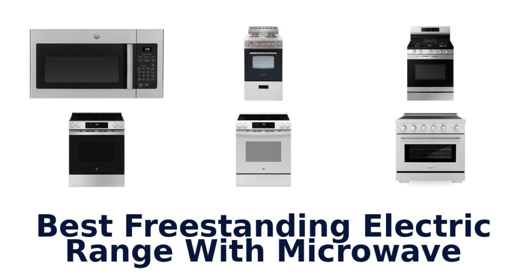 best freestanding electric range with microwave