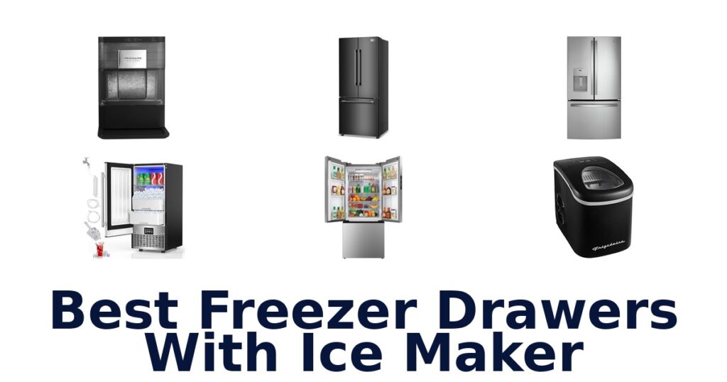 best freezer drawers with ice maker
