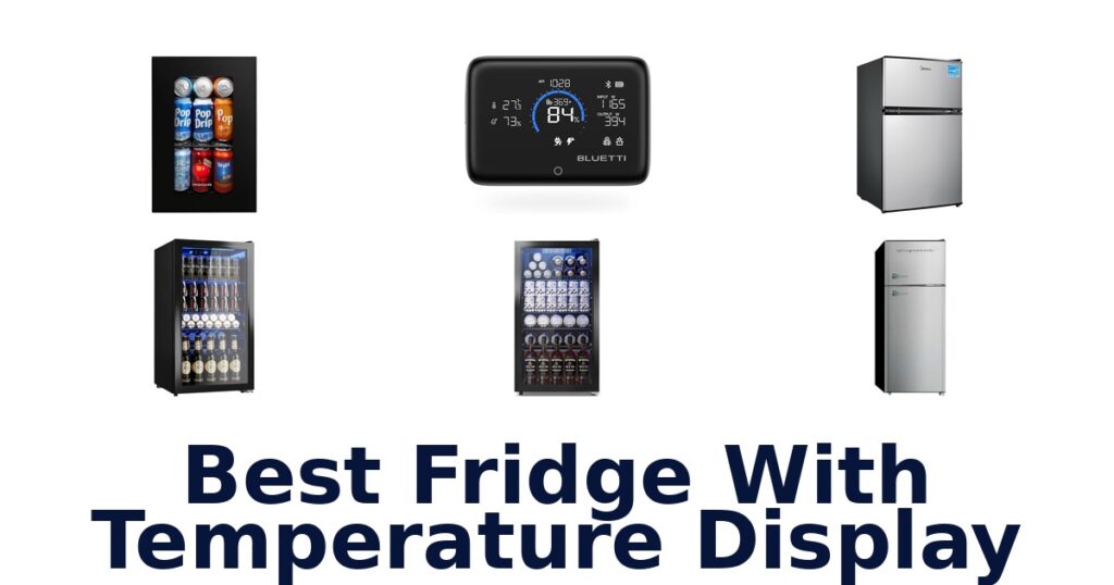 best fridge with temperature display