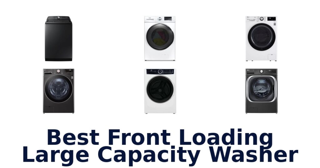 best front loading large capacity washer
