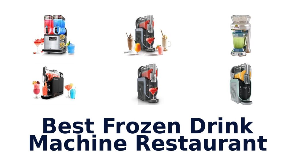 best frozen drink machine restaurant
