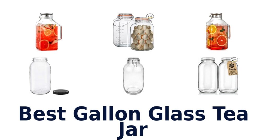 best gallon glass tea jar