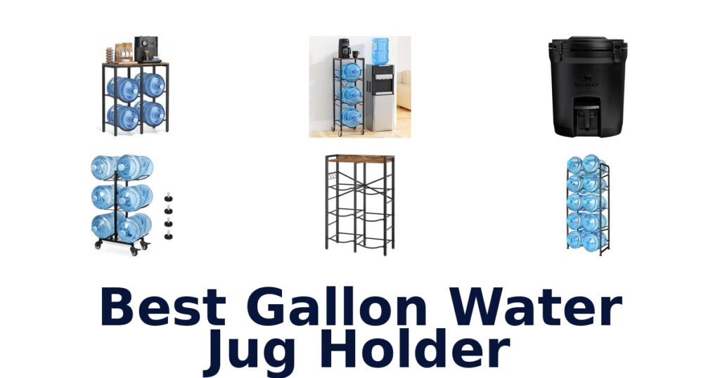 best gallon water jug holder