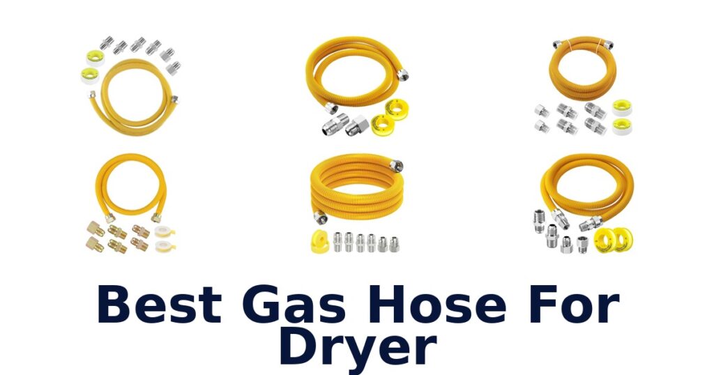 best gas hose for dryer