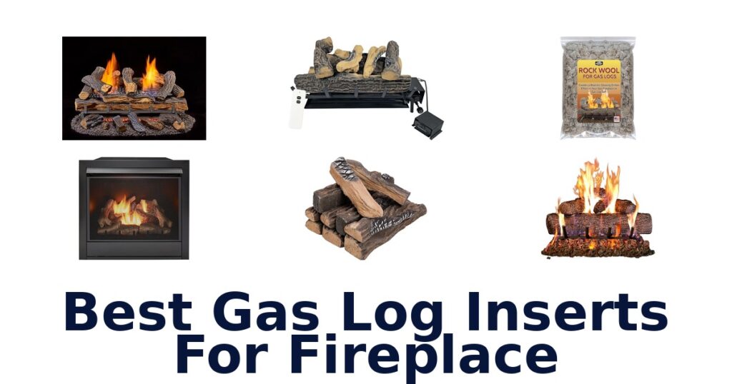 best gas log inserts for fireplace