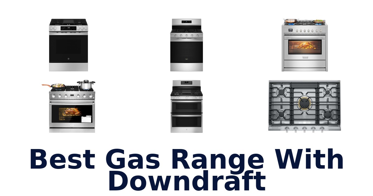 best gas range with downdraft