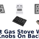 best gas stove with knobs on back