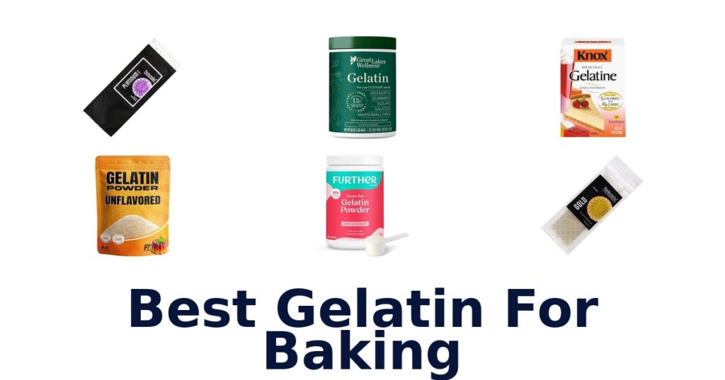 best gelatin for baking