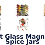 best glass magnetic spice jars