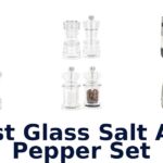 best glass salt and pepper set