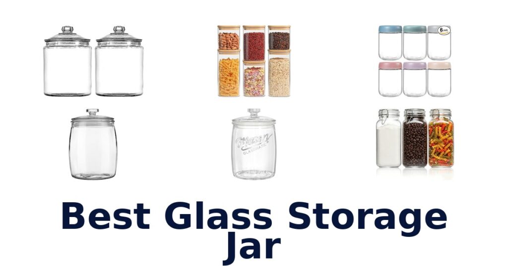 best glass storage jar
