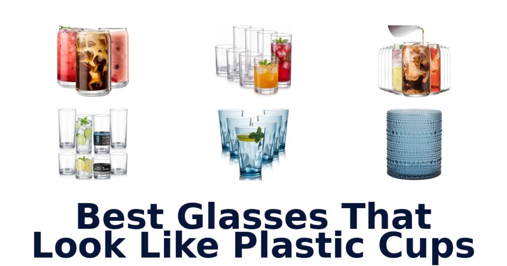best glasses that look like plastic cups