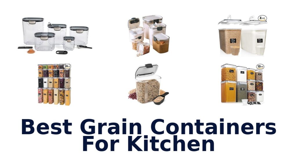 best grain containers for kitchen