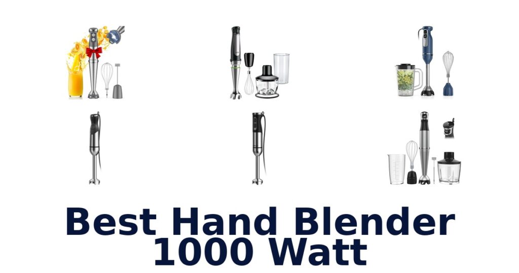 best hand blender 1000 watt