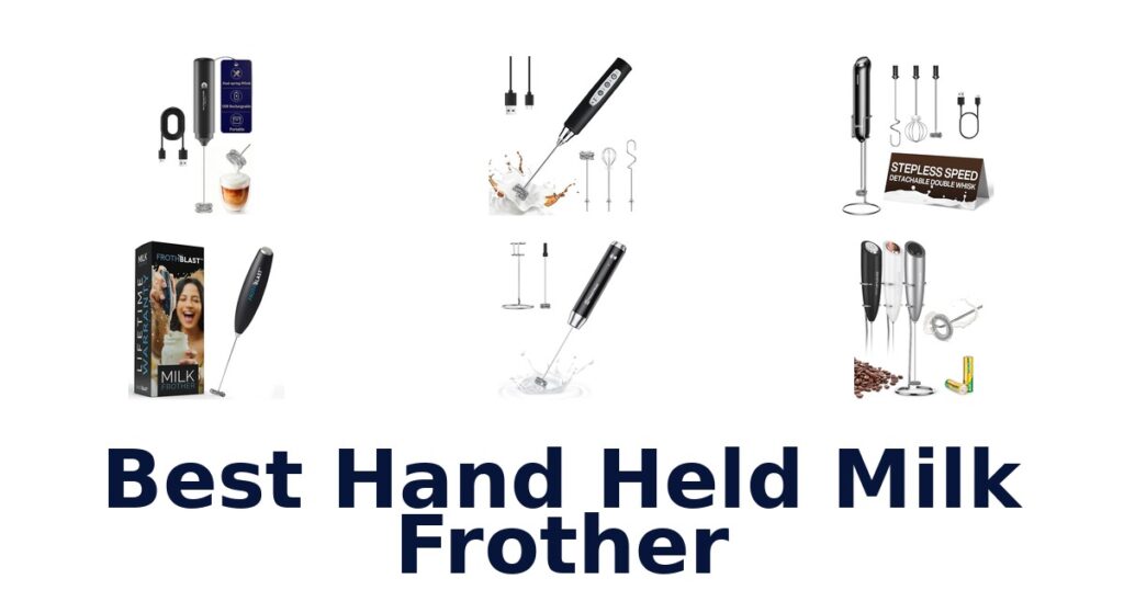 best hand held milk frother