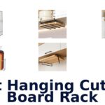 best hanging cutting board rack
