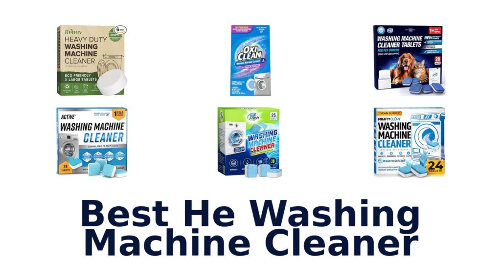 best he washing machine cleaner